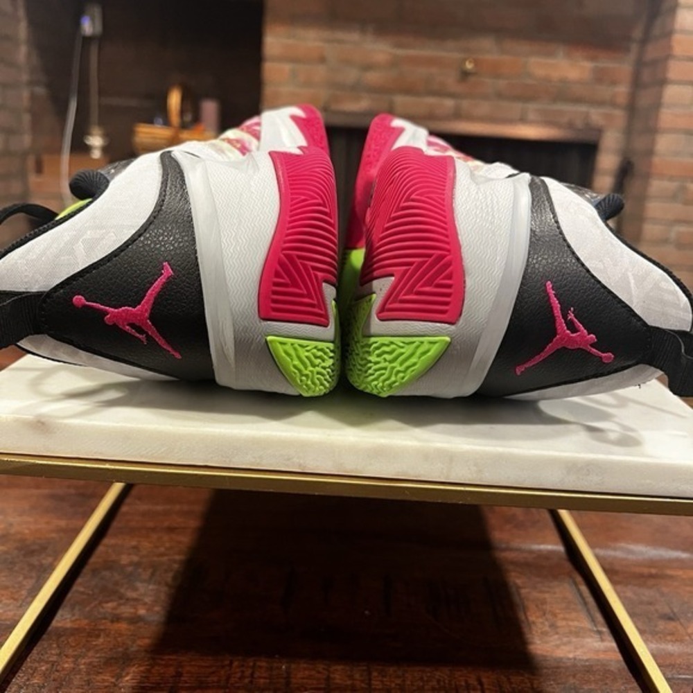 Nike Air Jordan One Take 3 Neon Electric‎ Green Pink Prime Grey Men's 10.5 - Picture 3 of 8